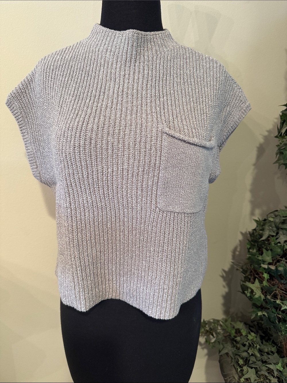 Free People Beach Mock Neck Summer Sweater